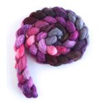 Orchid Waxing Crescent on Merino/ Silk