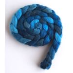 Riveting Blue on BFL/Silk Roving