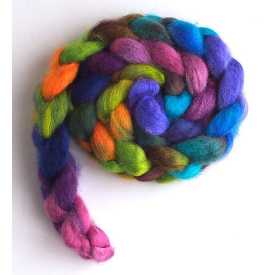 Cheerful Certainty on BFL Wool Roving