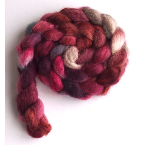 Song in Thirds on BFL Wool Roving