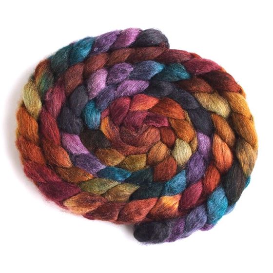 African Sunset on Mixed BFL/Silk